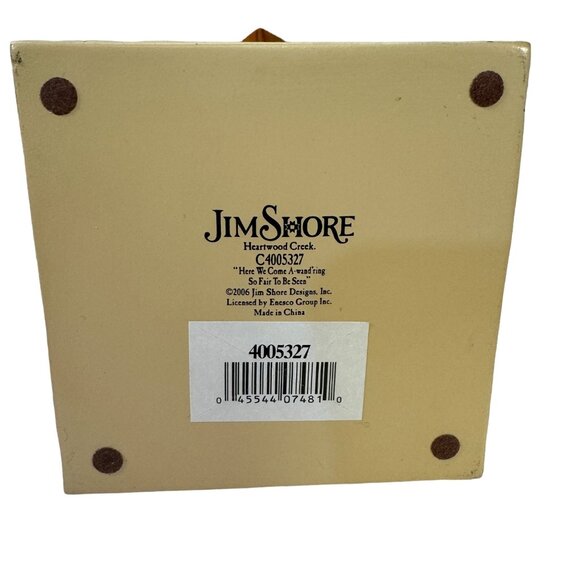Jim Shore Here We Come A-wand'ring So Fair to Be Seen Woman Caroler Figurine - Picture 6 of 7